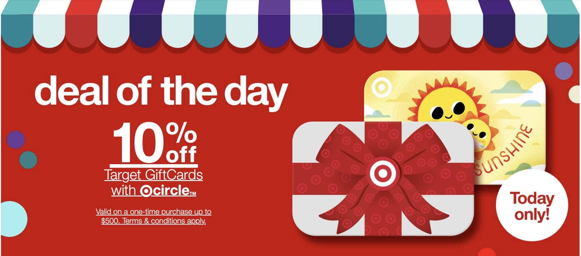 Target gift card coupon savings discount 10% sale